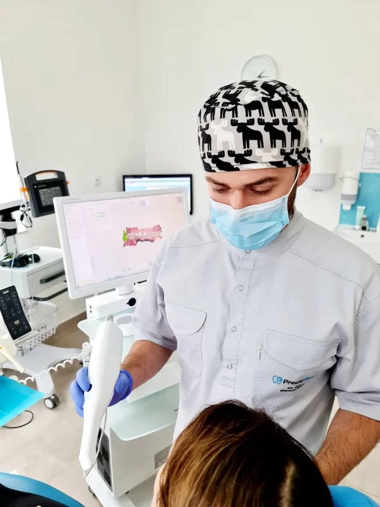 wycisk skanerem wewnatrzustnym