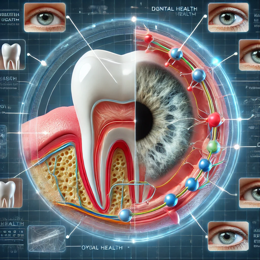 chore zeby choroby oczu