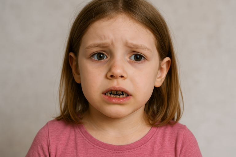 Czarne zęby u dzieci – przyczyny i skuteczne metody leczenia