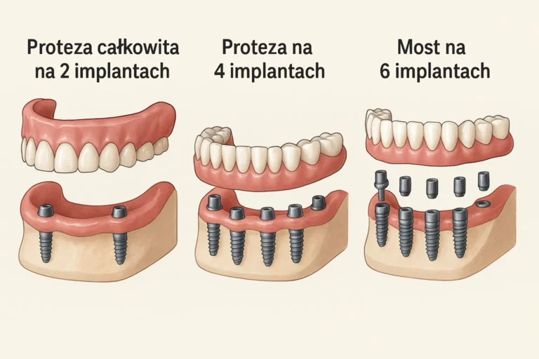 Cena protezy na implantach