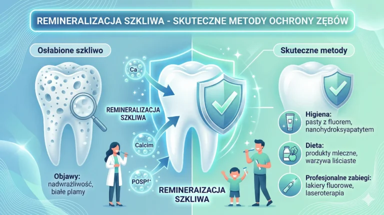 Remineralizacja szkliwa – skuteczne metody ochrony zębów